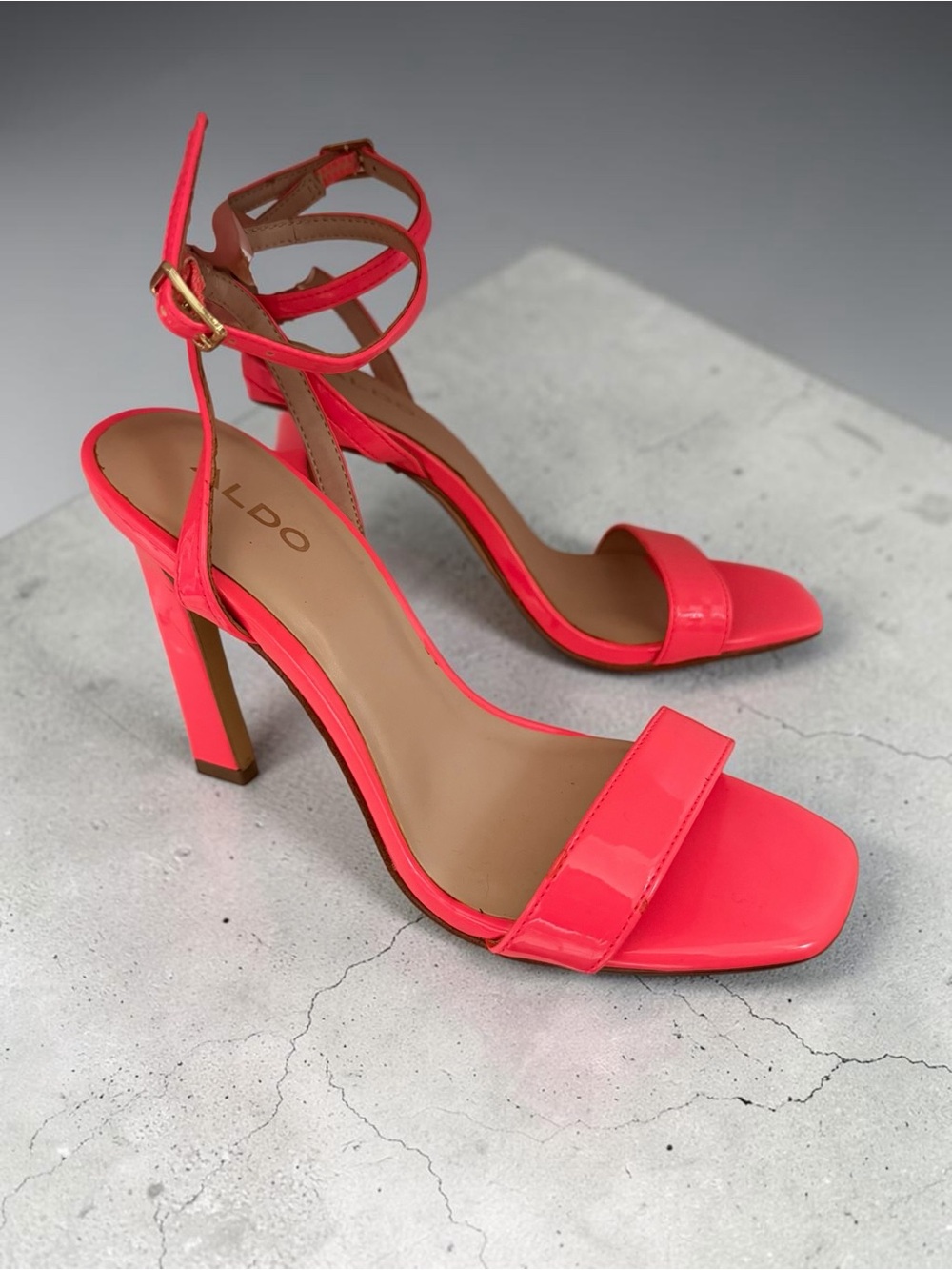 Aldo Hot Pink Heels Size 6.5- box not included